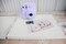 Scrapbook Album - 12x10 Purple Memory Book with 80 Pages of 250gsm Thick Paper, Hardcover Photo Album & Wedding Guest Book with Ribbon Tie & Gift Box
